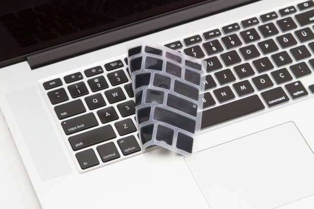 how to put keyboard skin on laptop